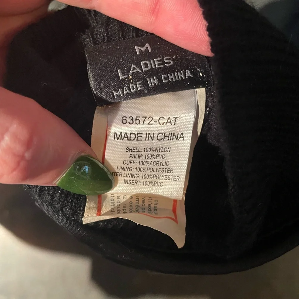 Zero Black Winter Women’s Gloves